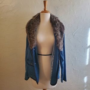 Denim and co Women's jean jacket